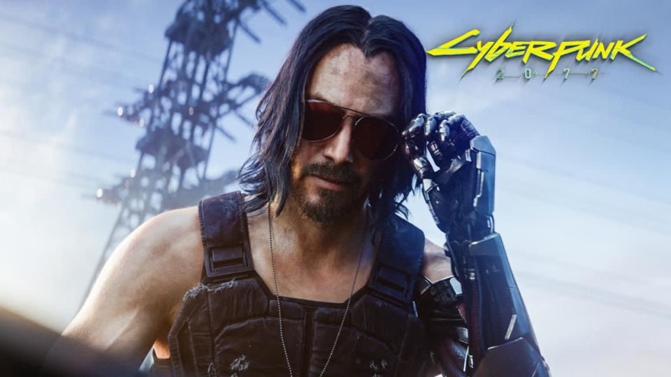 Keanu Reeves ve hře Cyberpunk 2077